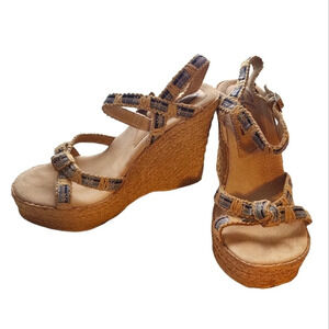 Sbicca Vintage Collection Platform Sandals EUC ❤️